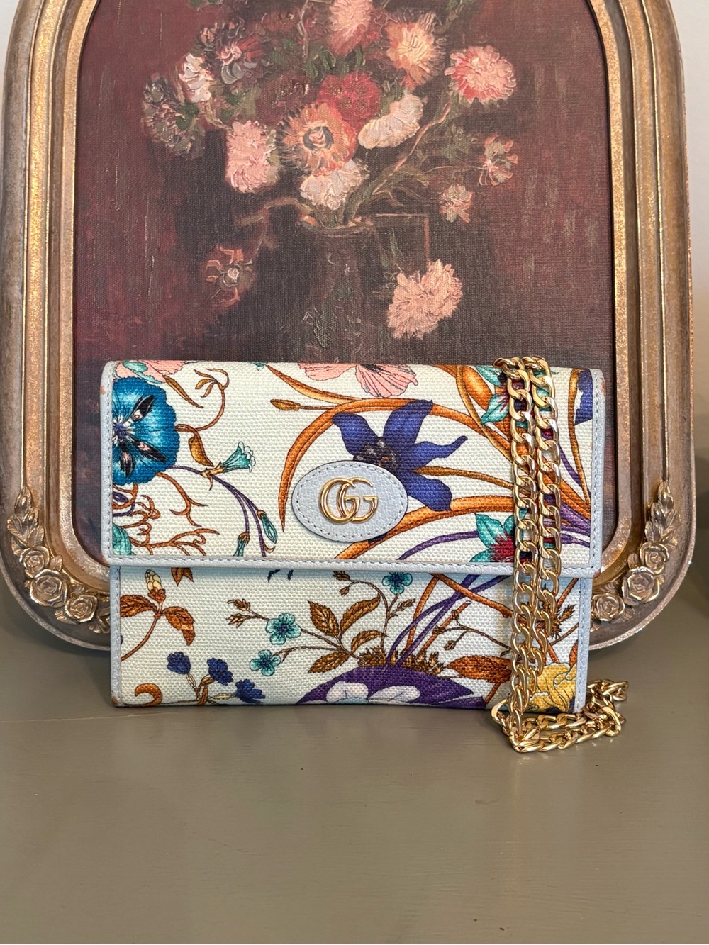 Stunning Authentic Gucci Flora Wallet/Clutch (Japan Limited Edition)